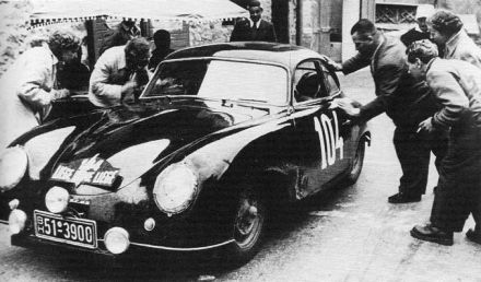 Elmenhorst i Durand – Porsche 356.