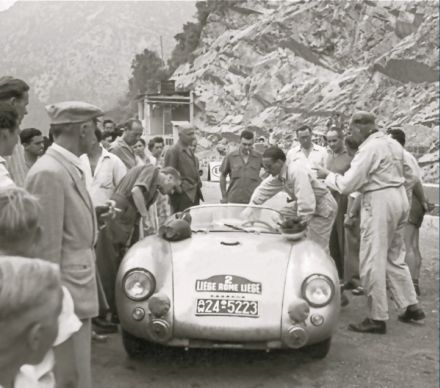 von Frankenberg i Glockler – Porsche 550.