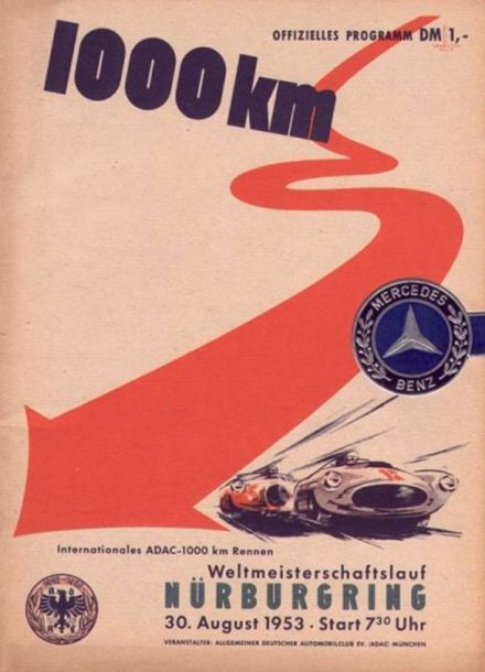 1000km Nurburgring - 1953r