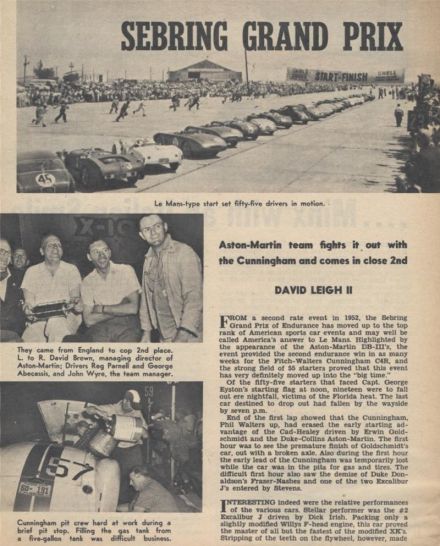 12h Sebring - 1953r