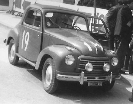 Bruno Poggioli i Bergami - Fiat 500.