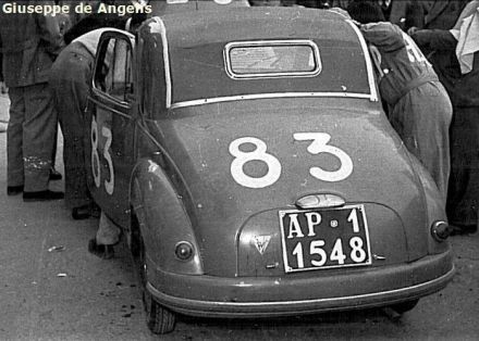 Francesco de Angelis i Vincenzo de Angelis - Fiat 500 Topolino C.