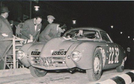 Parucci i Martin - Panhard Dyna.