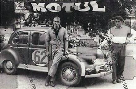 Rene Cotton i Fernand Sigrand – Panhard Dyna.