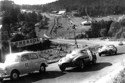 Gilberte Thirion i Annie Bousquet – Fiat 1100, Luigi Villoresi i Alberto Ascari – Ferrari 375 MM Pininfarina Berlinetta.