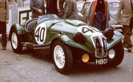 Bob Gerard i David Clarke – Frazer Nash Le Mans Replica.