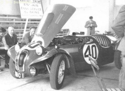 Bob Gerard i David Clarke – Frazer Nash Le Mans Replica.