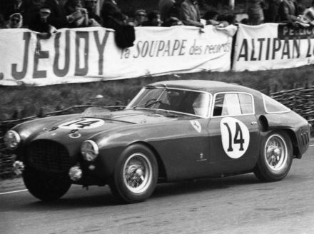 Mike Hawthorn i Giuseppe Farina - Ferrari 340MM Pininfarina Berlinetta.