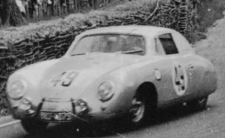 Auguste Veuillet i Peter Max Müller – Porsche 356.