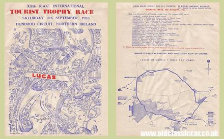 Dundrod Tourist Trophy - 1953r