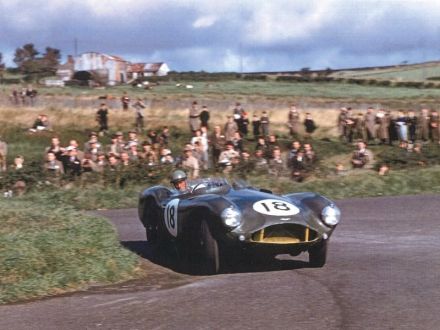 Reg Parnell i Eric Thompson – Aston Martin DB3S.