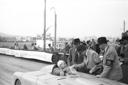 Trabrennbahn Baden bei Wien - 1953r.