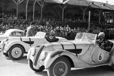 Trabrennbahn Baden bei Wien - 1953r.