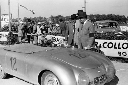 Trabrennbahn Baden bei Wien - 1953r.