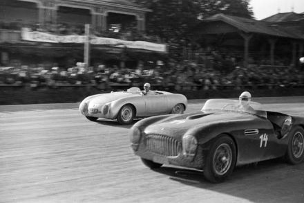 Trabrennbahn Baden bei Wien - 1953r.