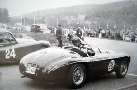 Olivier Gendebien – Ferrari 166 MM.