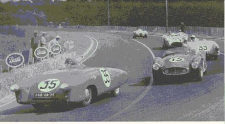 Pierre Chancel – Panhard X85, T.A.S.O. Mathieson – Maserati A6 GCS, Plantivaux – Panhard.  