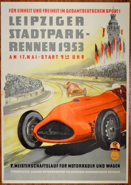 Leipziger Stadtparkrennen - 1953r.