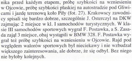 Pędzą samochody, mijają lata