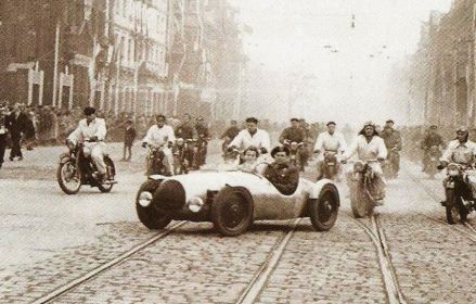 Wyścig w Katowicach 1954