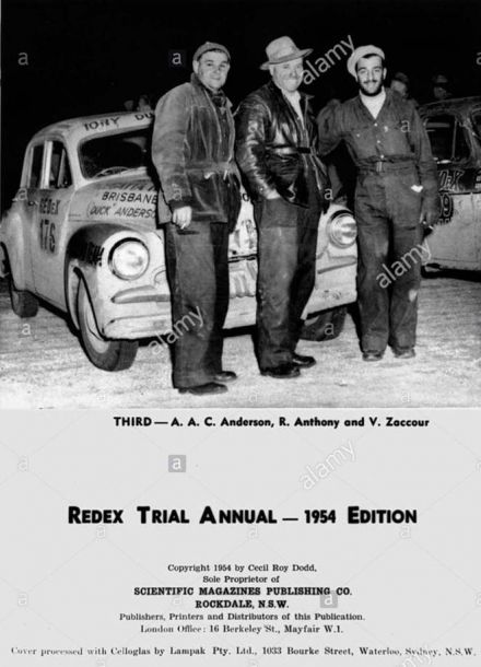 “Duck” Anderson / Tony Anthony / Vergel Zaccour – Holden FJ.