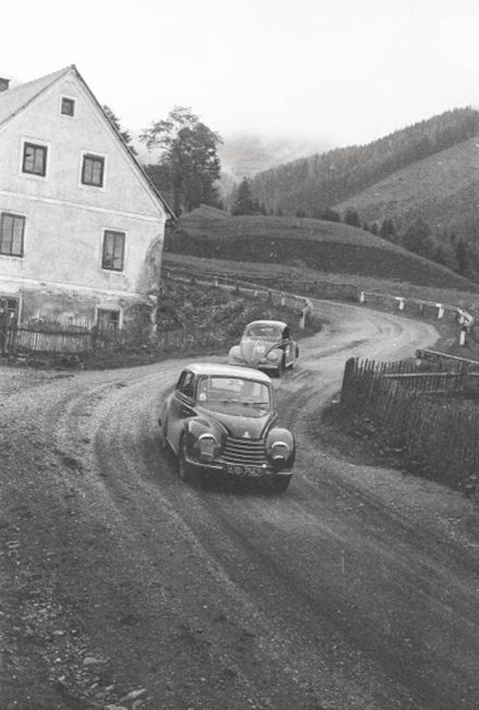 25 International Österreichische Alpenfahrt. 1954r