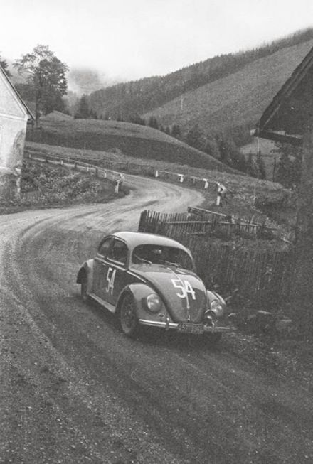 25 International Österreichische Alpenfahrt. 1954r