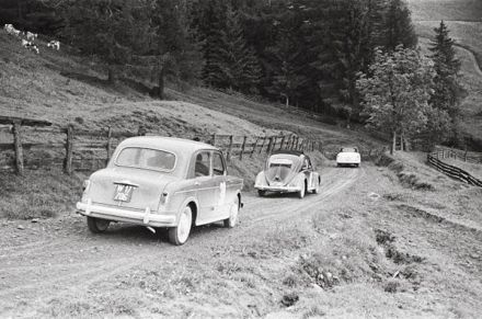 25 International Österreichische Alpenfahrt. 1954r
