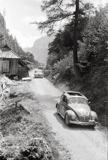 25 International Österreichische Alpenfahrt. 1954r