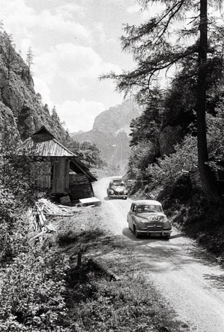 25 International Österreichische Alpenfahrt. 1954r