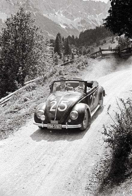 25 International Österreichische Alpenfahrt. 1954r