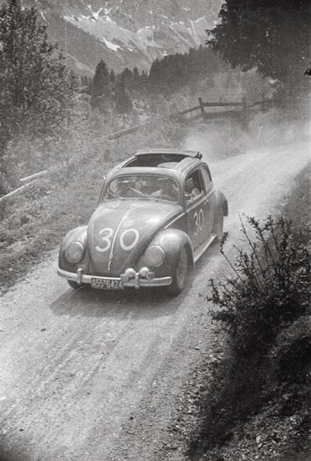 25 International Österreichische Alpenfahrt. 1954r