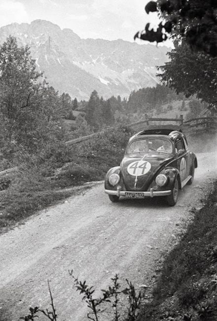 25 International Österreichische Alpenfahrt. 1954r