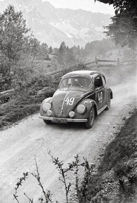 25 International Österreichische Alpenfahrt. 1954r