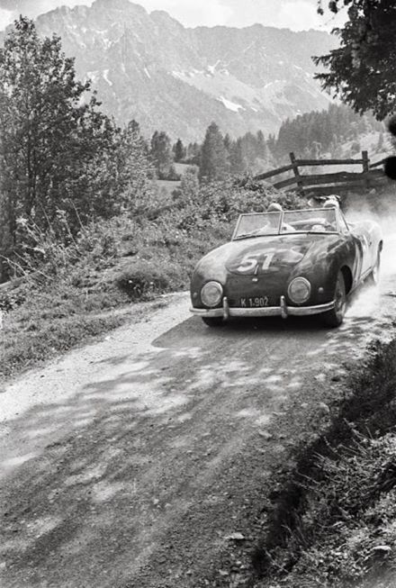 25 International Österreichische Alpenfahrt. 1954r