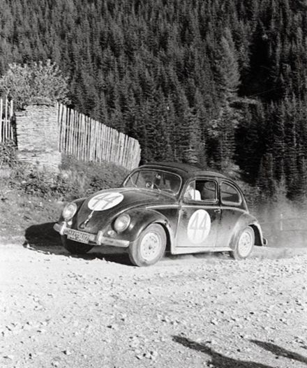 25 International Österreichische Alpenfahrt. 1954r
