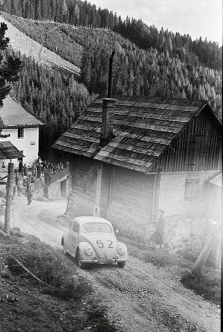 25 International Österreichische Alpenfahrt. 1954r