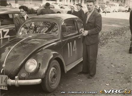 Frans Thevelin i Yvette Thevelin-Destrebecq – VW Coccinelle.