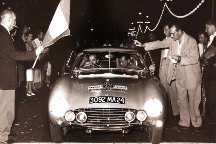 Dustaritz i Lino Fayen – Ferrari 500 Mondial.