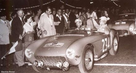 Yves Dupont i Biagini – Ferrari 500 Mondial.