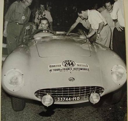 Francois Picard i Alfred Barraquet – Ferrari 735 Sport.