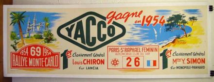 15 Rallye Feminin Paris-Saint Raphael - 1954r.