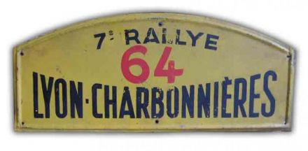 7 Rallye Lyon-Charbonnieres - 1954r.