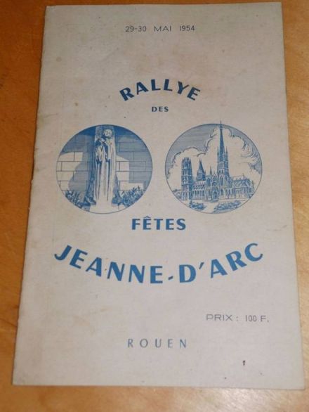 Rallye Joan de Arc - 1954r.