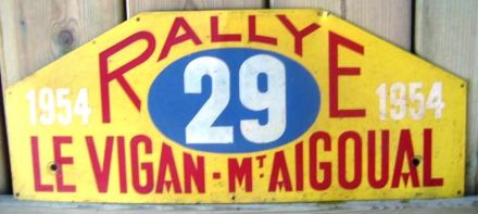 2 Rallye Le Vigan-Mont Aigoual - 1954r.