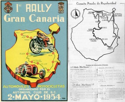 1 Rally Isla de Gran Canaria - 1954