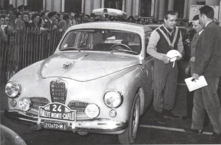 Georges Houel i Julio Quinlin – Alfa Romeo 1900 Ti.