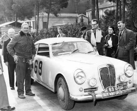 Louis Chiron i Ciro Basadonna – Lancia Aurelia GT.