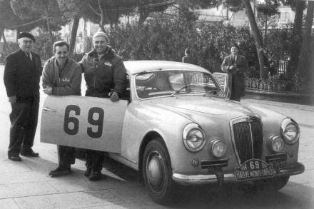 Louis Chiron i Ciro Basadonna – Lancia Aurelia GT.