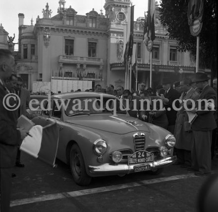 Georges Houel i Julio Quinlin – Alfa Romeo 1900 Ti.